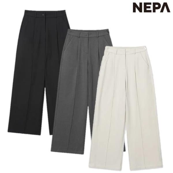 女性秋冬ウールライクベーシックパンツ/ズボン(リラックスフィット) 7L81661 11,529円