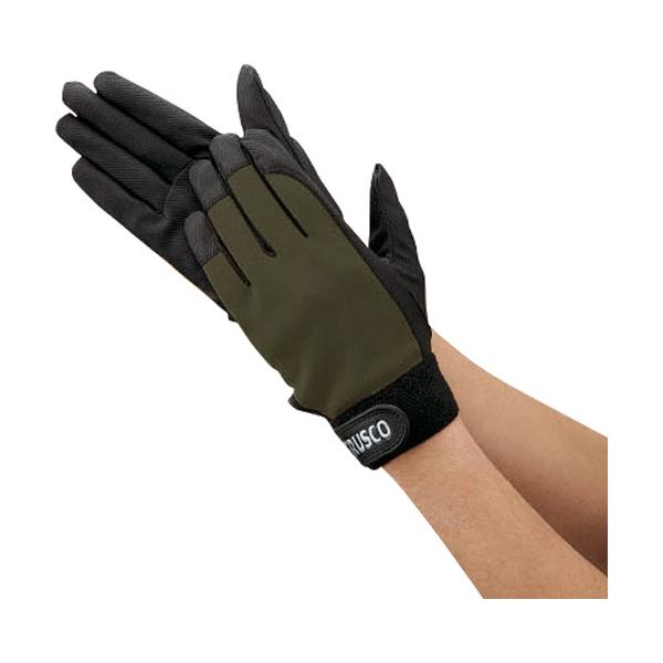 (まとめ) TRUSCO PU薄手手袋 エンボス加工 OD M TPUM-OD-M 1双 (×3セット)