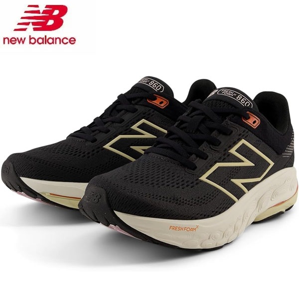 ニューバランス new balance シューズ W860 BLACK WHITE W860N14D ランニング レディース