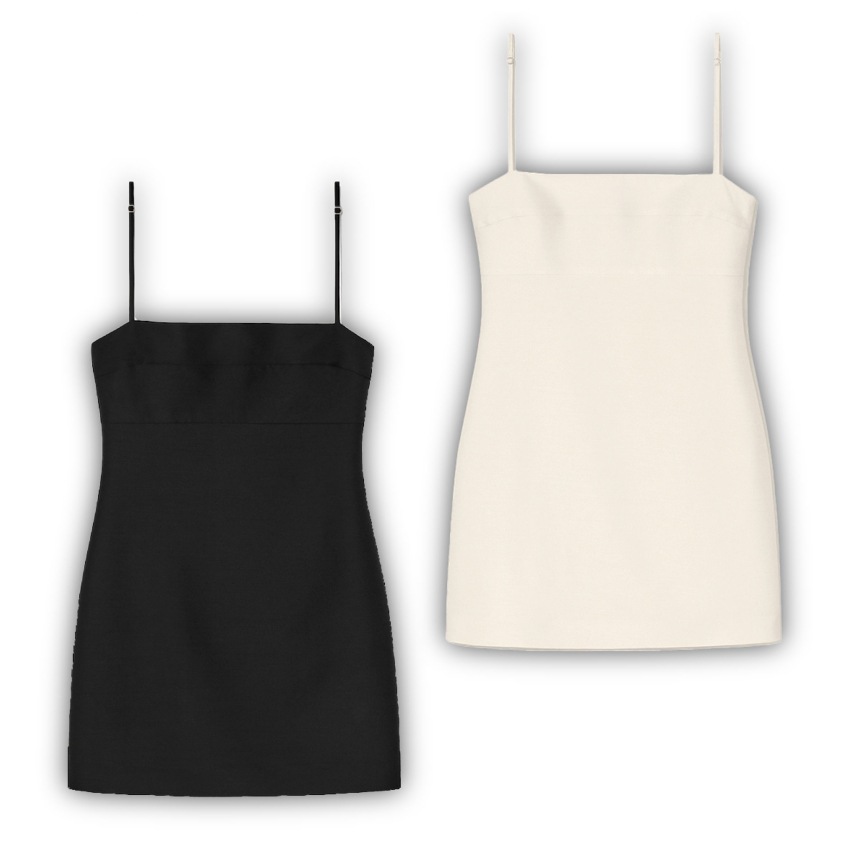 G SLIP MINI DRESS