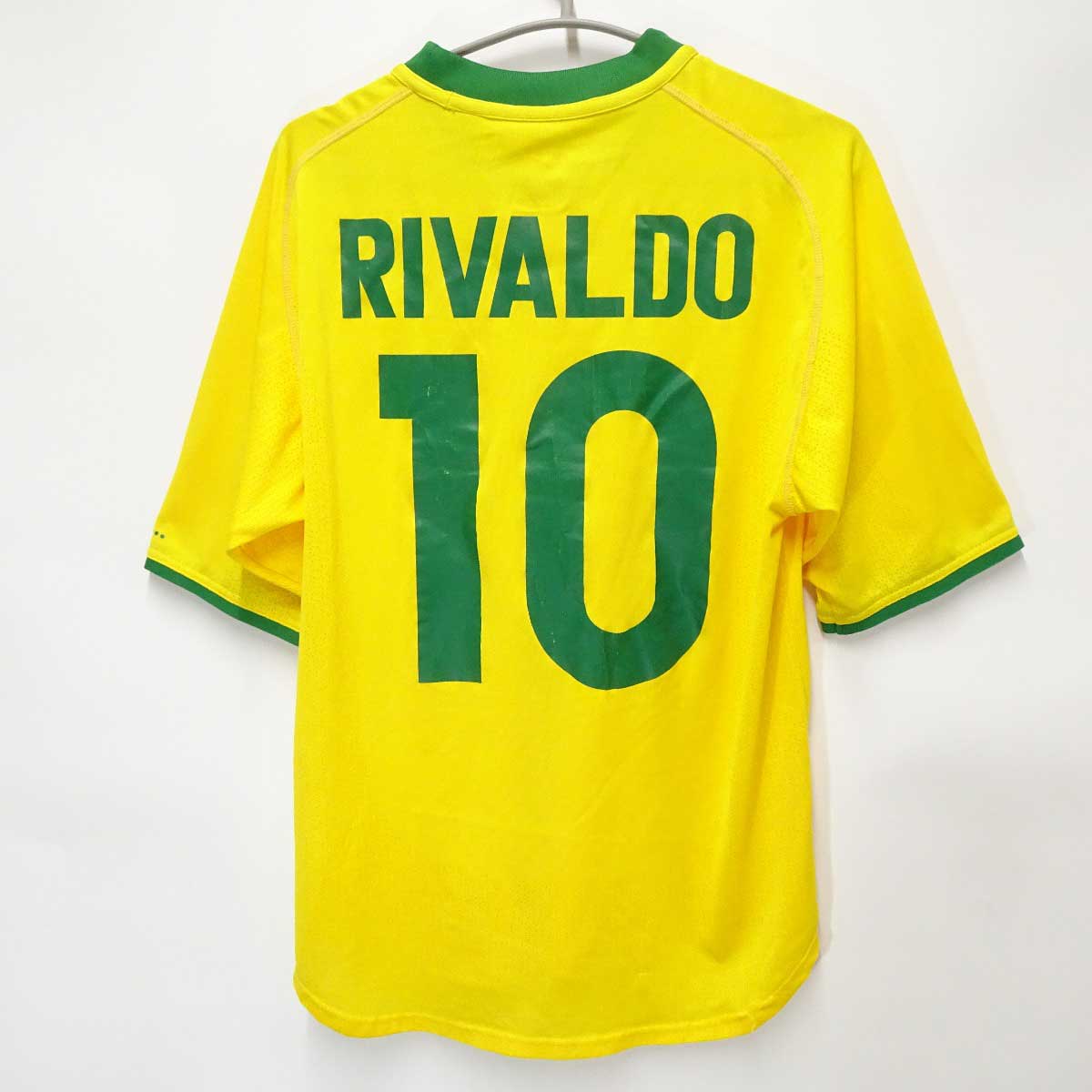NIKE【中古】 ナイキ サッカー ブラジル代表 2000 ユニフォーム ホーム #10 リバウド 14037 NIKE