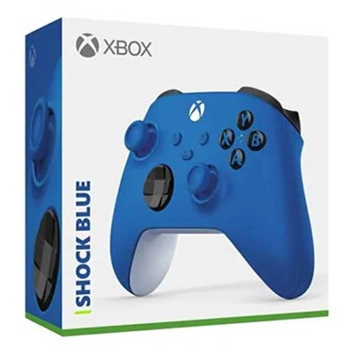Xbox ワイヤレス コントローラー (ショック ブルー)