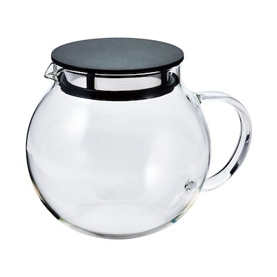 他サイト： HARIO(ハリオ) ジャンピングリーフポット ブラック 600ml 日本製 JPL-60-Bの商品画像