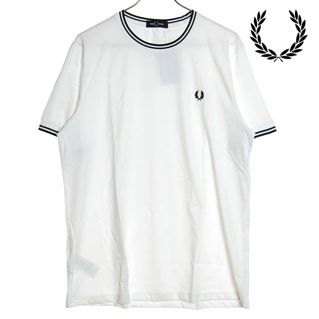 メール便 ツイン ティップド Tシャツ [M1588-100] TWIN TIPPED T-SHIRT メンズ トップス 半袖 WHITE