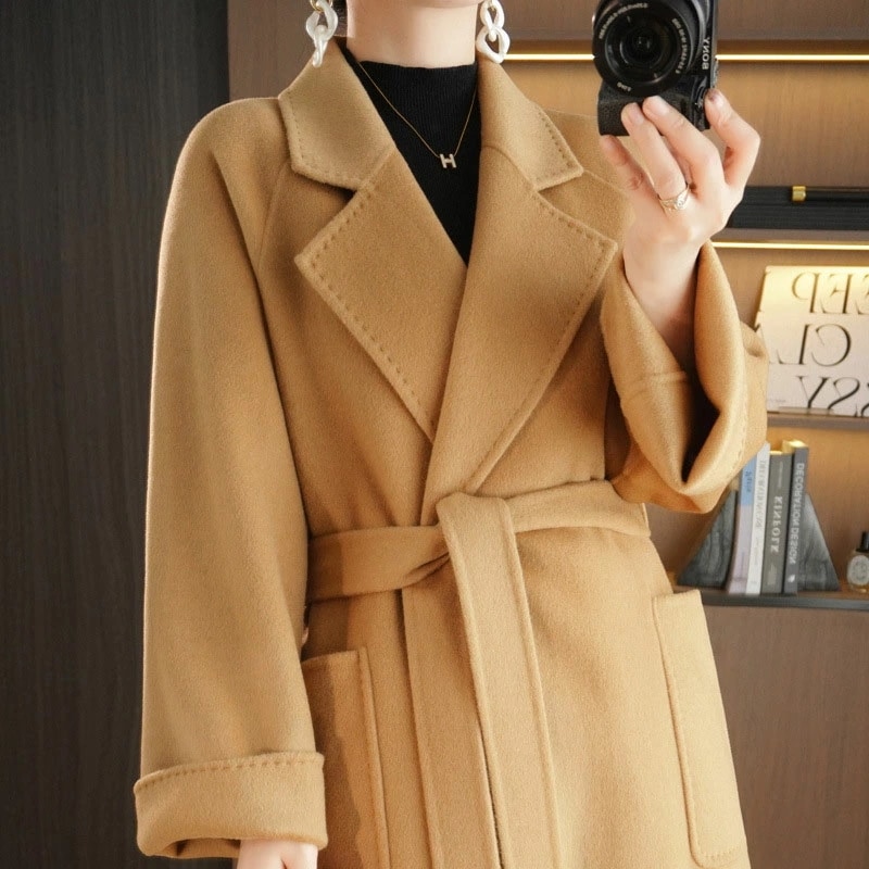 レディース コート秋 ウールコート 保温する アウター レディース ファッション ロング丈 コート フード付き コート チェスターコート 防寒 秋冬カシミヤ アウター カジュアル アウター 大きいサイ 20,910円