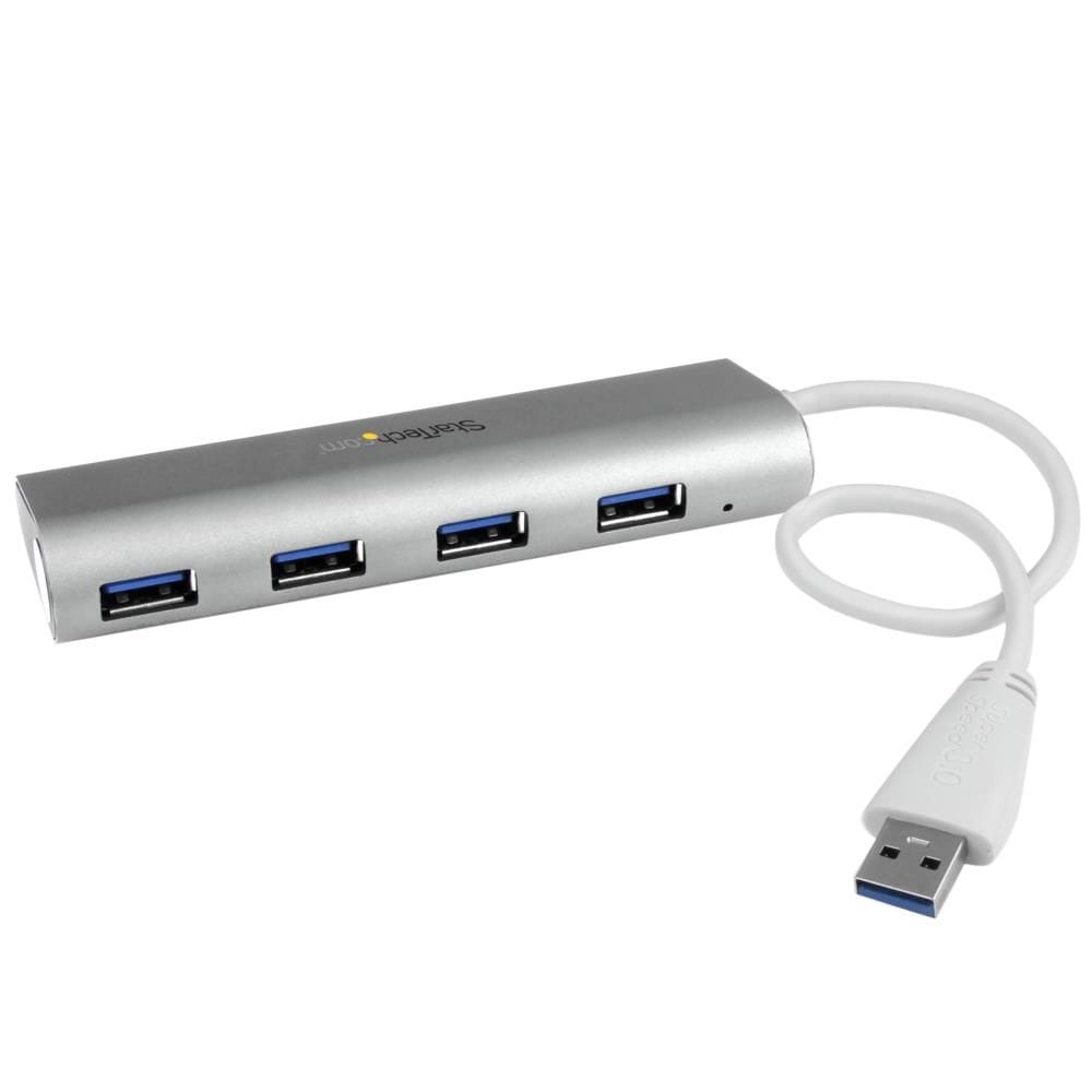 StarTech.com [ST43004UA] 4ポート ポータブル USB3.0ハブ (ケーブル