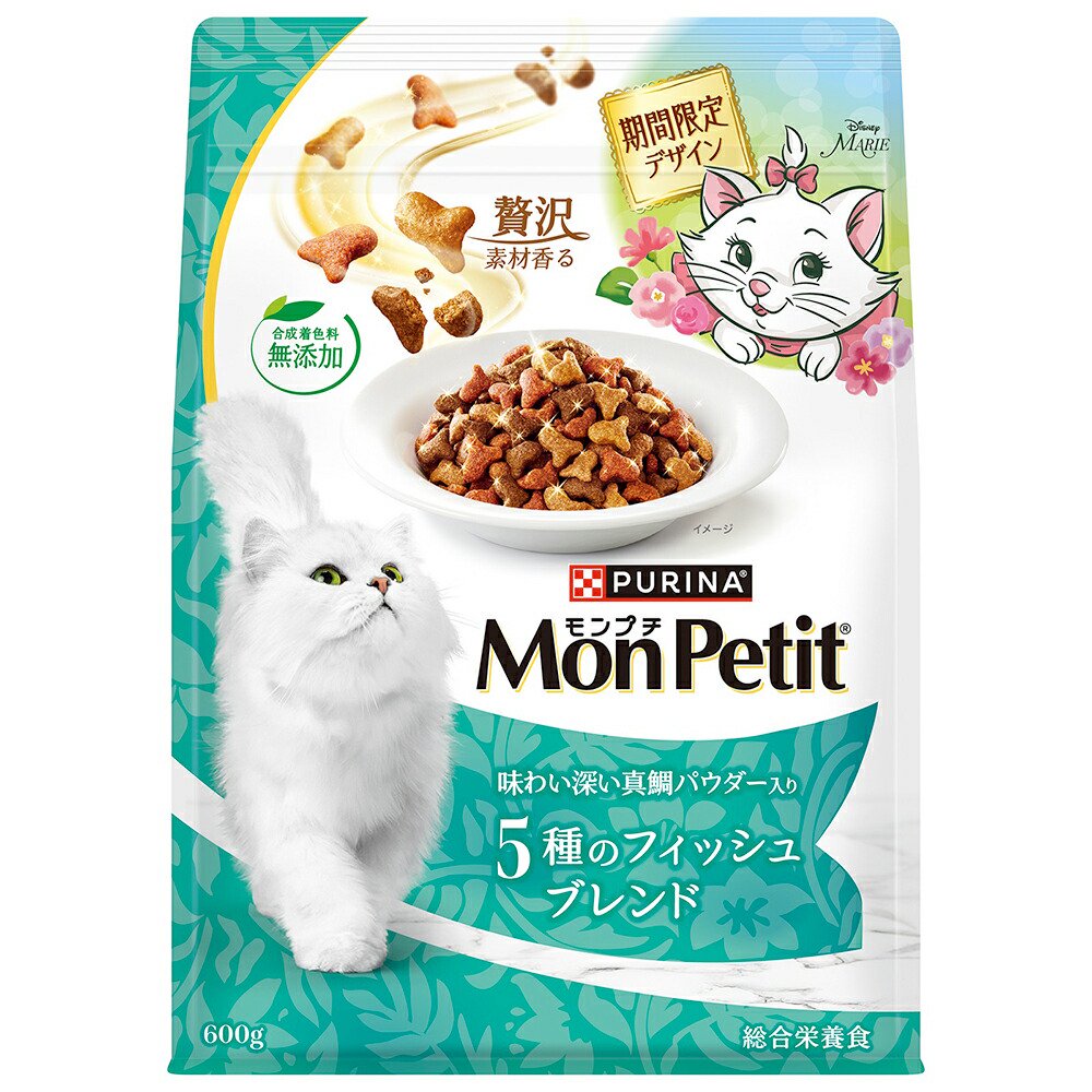 バッグ　期間限定デザイン　味わい深い真鯛パウダー入り　５種のフィッシュブレンド　６００ｇX８　ＣＲＣ35―15―68―40―00