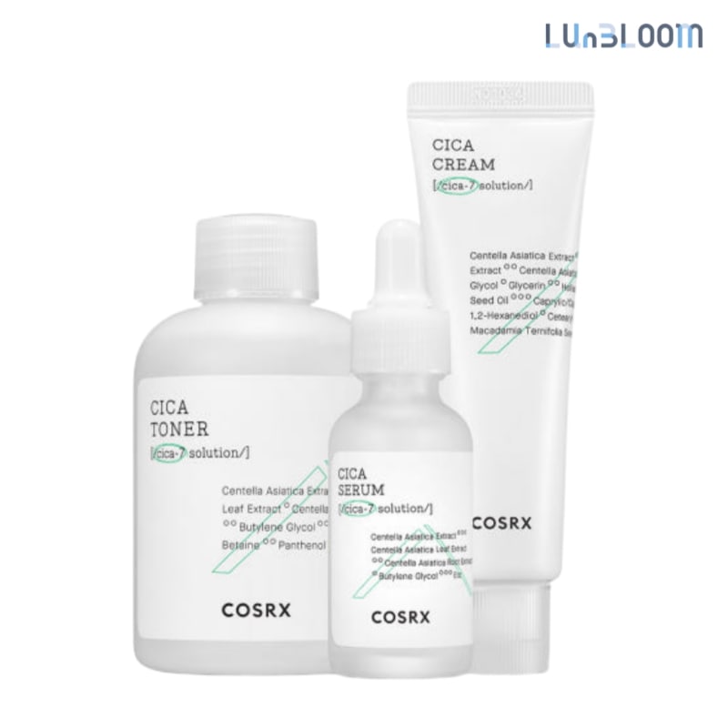 ピュアフィットシカ鎮静3点セット(ピュアフィットシカトナー150ml,ピュアフィットシカクリーム50ml,ピュアフィットシカセラム30ml)