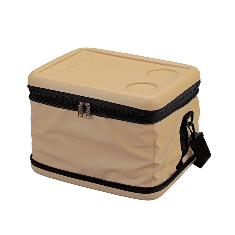 スーパーコールドクーラーバッグ 25L ベージュ トレッキング キャンプ用品 クーラー ジャグ (UE617)スポーツ用品