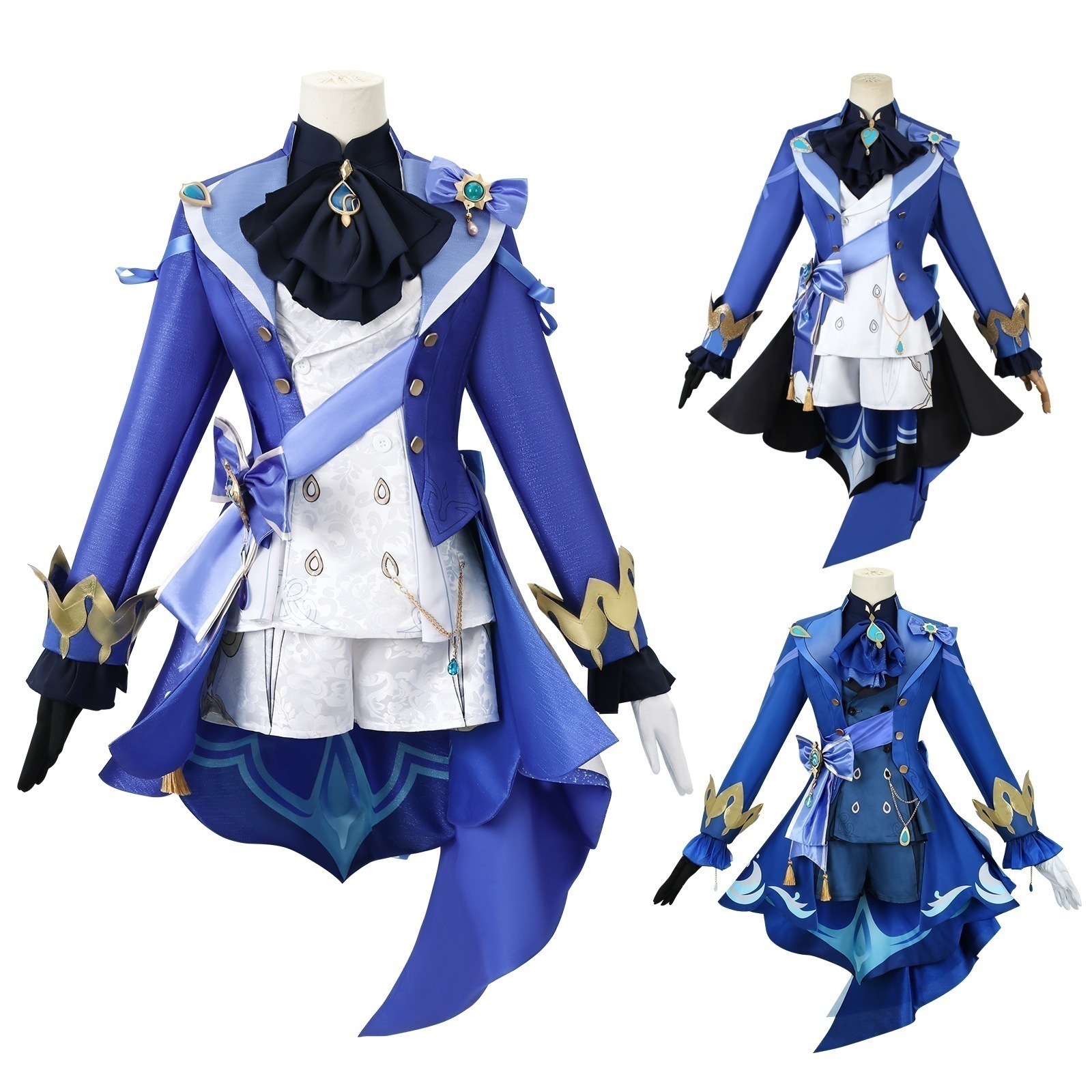 コスプレ 仮装元神cos服水神芙カルロス楓丹芙寧娜コスプレ衣装二次元アニメ イベント用品