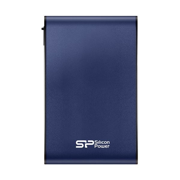 （まとめ）シリコンパワー ポータブルHDDArmor A80 1TB ブルー SP010TBPHDA80S3B 1台3セット