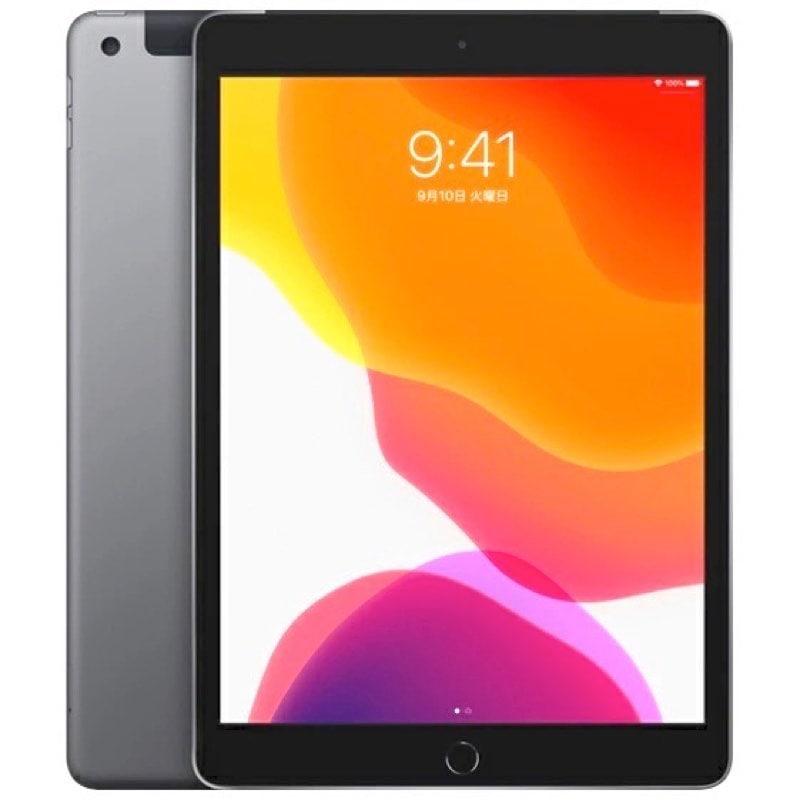新品同様 iPad（第7世代） Wi-Fi+Cellular 本体 SIMフリー 32GB 10.2インチ eSIM スタイラスペン特典 7-c32sg-s83d8