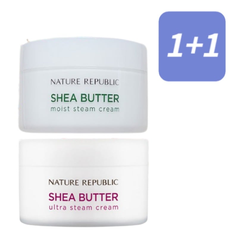 シアバター スチームクリームモイスト100ml+シェアバター スチームクリームウルトラ100ml