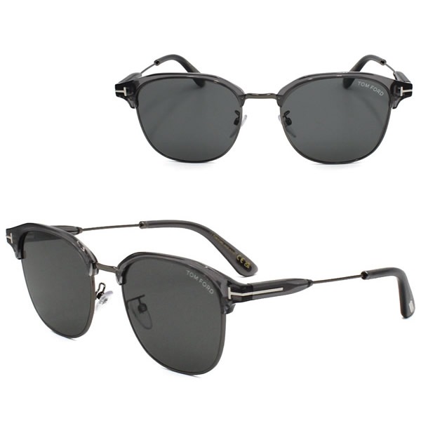 FT0890-K/S 20A 55 サングラス EYEWEAR アジアンフィット メンズ レディース ユニセックス グレー クリア グレー