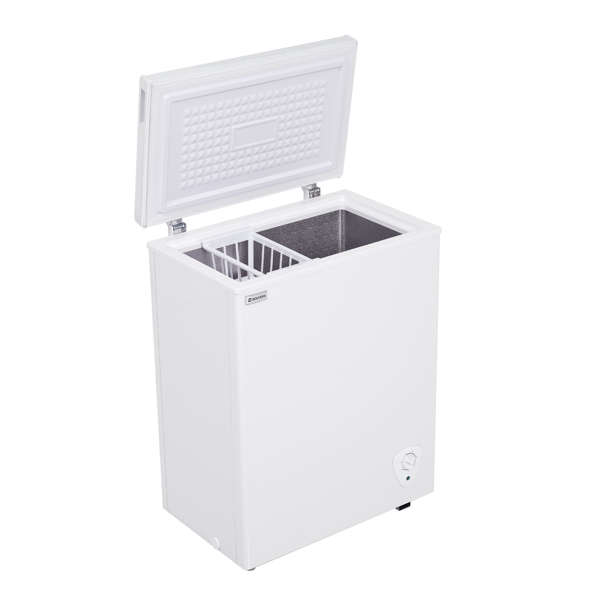 冷凍庫 90L 家庭用 業務用 チェストフリーザー 上開き バスケット付き フリーザー ストッカー 冷凍 省エネ スリム 冷凍冷蔵庫 温度調整 氷 静音 大容量 冷凍食品 ストック キッチン家電 ホ