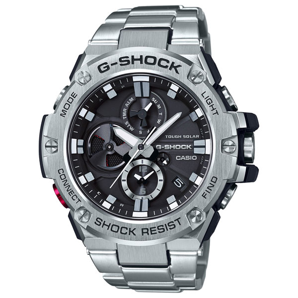 カシオ 【国内正規品】G-SHOCK(ジーショック) G-STEEL Bluetooth Gショック　メンズタイプ GST-B100D-1AJF