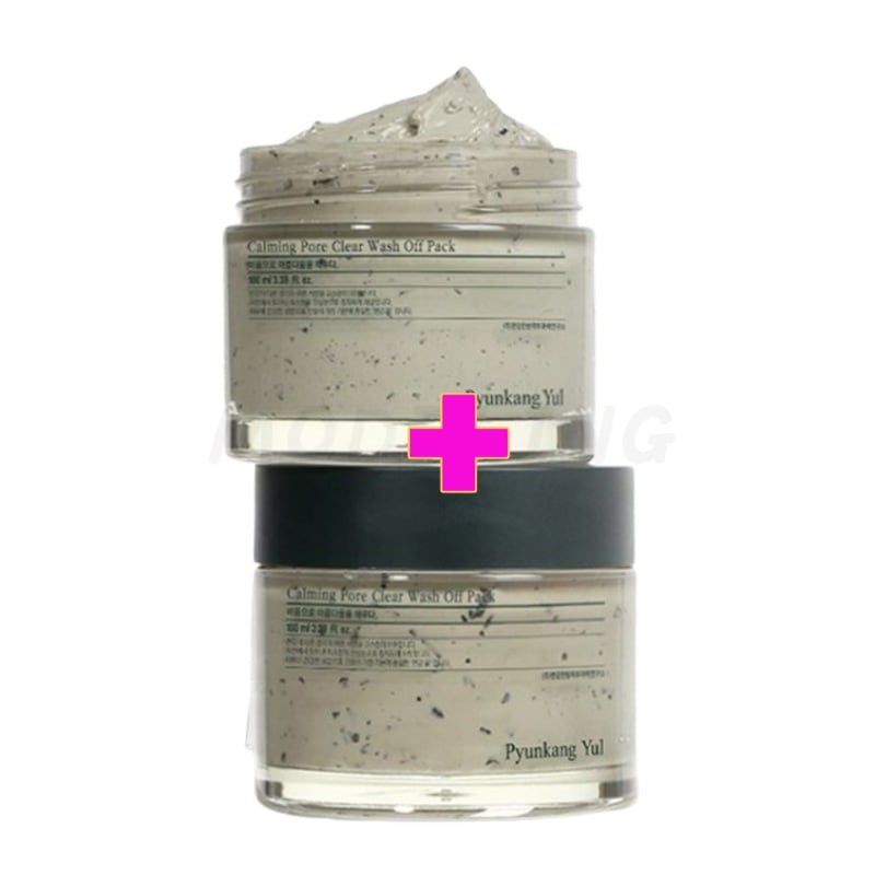 鎮静毛穴クリアウォッシュオフパック1+1