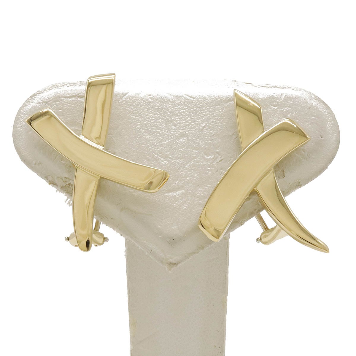 パロマ ピカソ グラフィティ X キス ピアス K18YG 750YG イエローゴールド