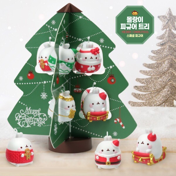 モラン フィギュア ミニツリーセット クリスマス プレゼント キャラクター