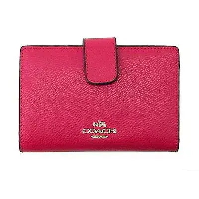 COACH レッド 二つ折り財布 コーチ 二つ折り財布（札入れ） 財布 レディース シグネチャー