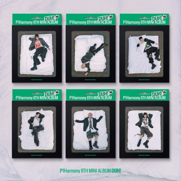 [6種セット] (H Ver.) P1Harmony Compact ミニ 8 集アルバム DUH! 韓国チャート反映 ピーワンハーモニー