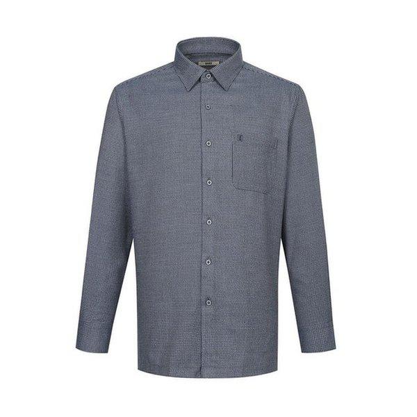 起毛ポリ混紡イージーケアマイクロチェックシャツ レギュラーフィット__DLW3SHCL103N1