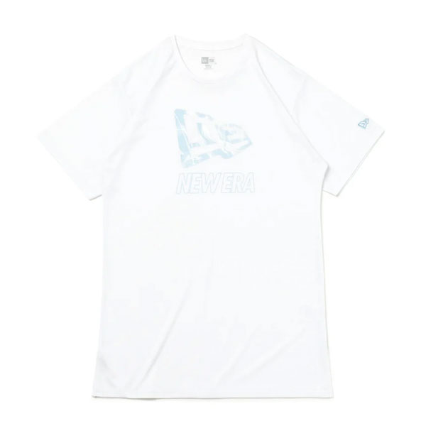 ニューエラ NEW ERA Womens 半袖 ロング Tシャツ ホワイト Performance Apparel レディース 14121935