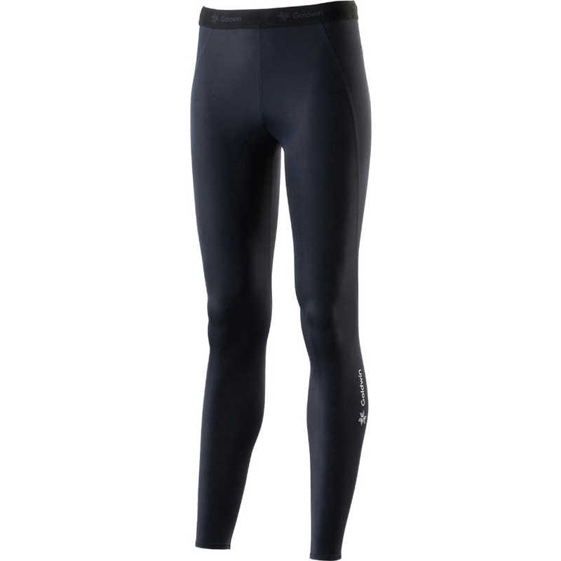 ゴールドウィン　C3fit (シースリーフィット) レディース コンプレッションロングタイツ ブラック 3(L) 【返品交換不可】　GCW04351