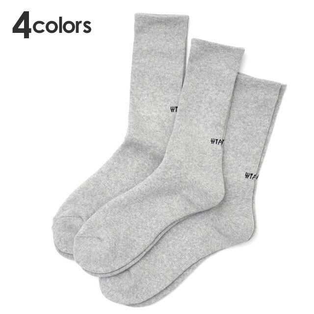 ダブルタップス WTAPS SKIVVIES.SOX/HI ソックス 3足セット 靴下 290-005194-010