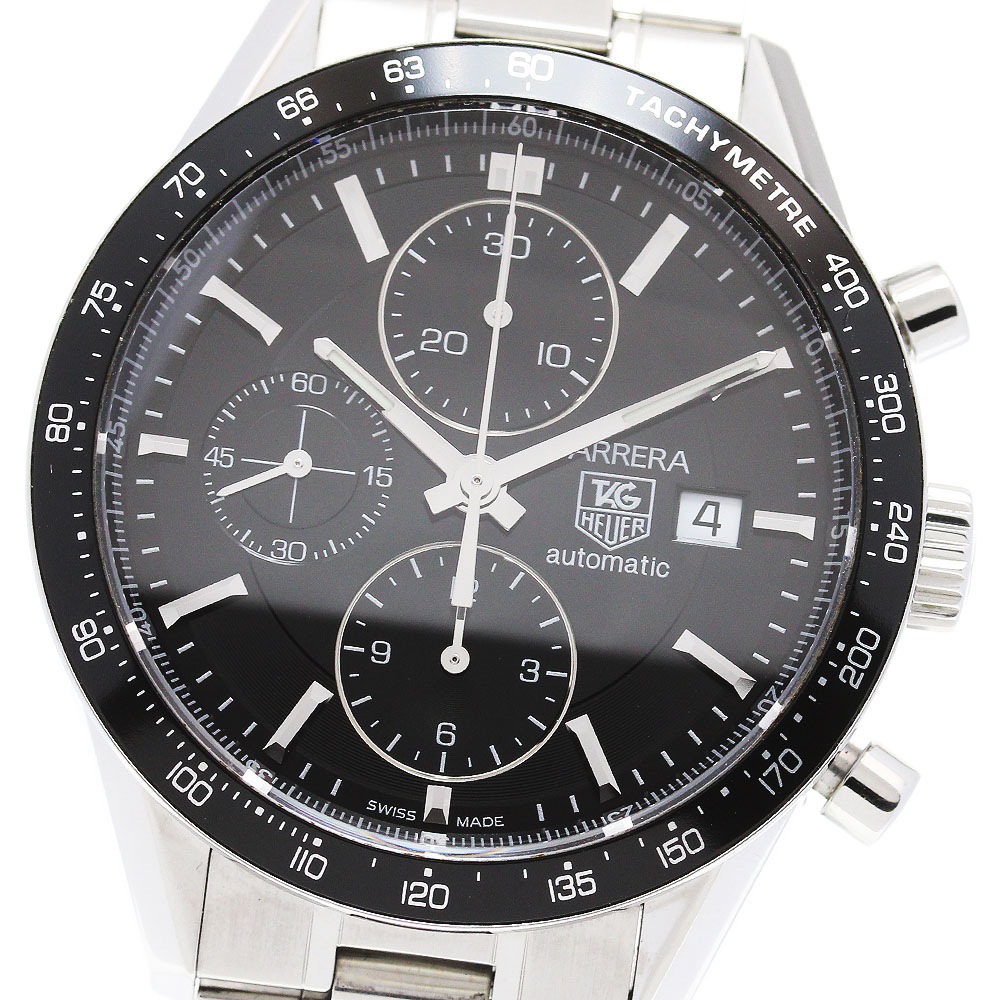 タグホイヤー TAG HEUER CV201E カレラ レーシングスペシャル クロノグラフ 自動巻き メンズ _849326【中古】