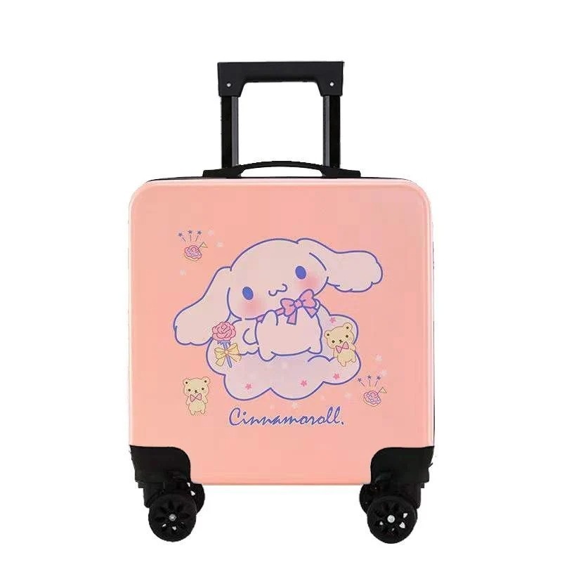 Qoo10] 子供のスーツケース美楽蒂旅行箱いちご熊ク : バッグ・雑貨