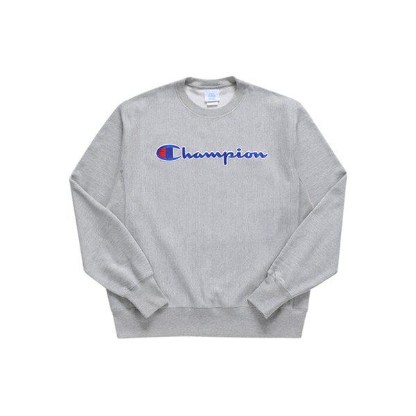 GF70 Y07471 1IC リバースウィーブスクリプトロゴメンズスウェットシャツ