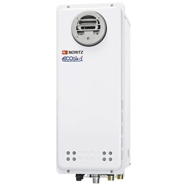 GT-C1663AWX BL-15A-13A ホワイト エコジョーズ ガスふろ給湯器 (都市ガス用・屋外壁掛/PS標準・フルオート・16号)