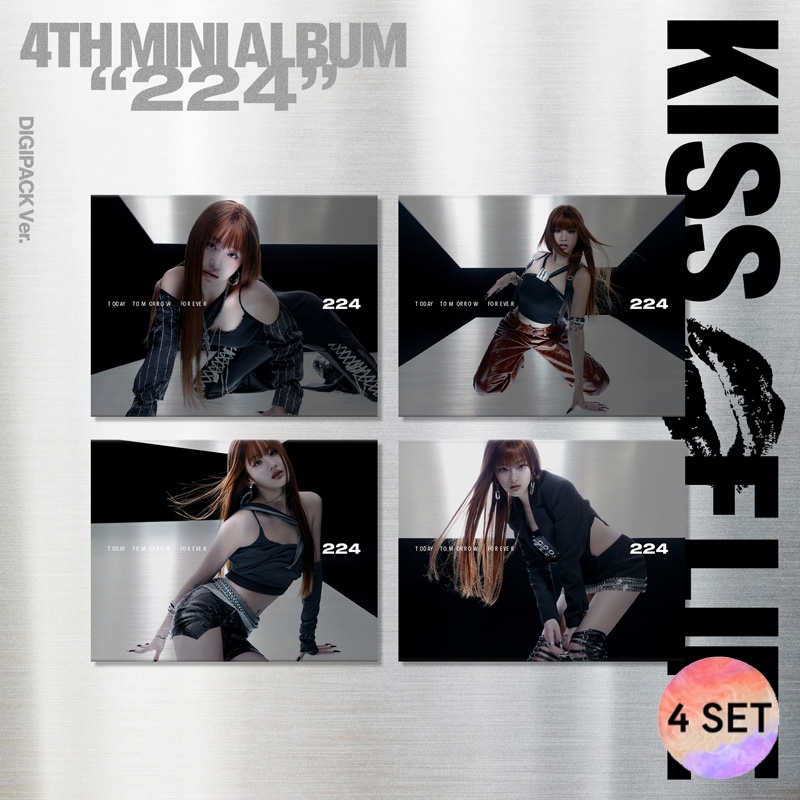 [4種 SET] KISS OF LIFE - (4th Mini Album) 224 (Digipack Ver.)