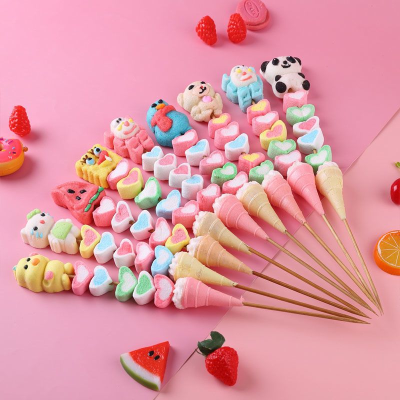 マシュマロ串ロリポップ漫画ミックススナックケーキショップ10-50本 5,428円