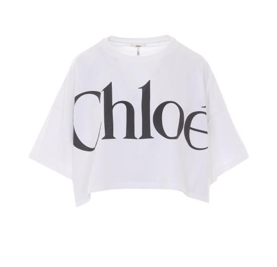 CHLOE Women Tops 24AJH09183 101 White