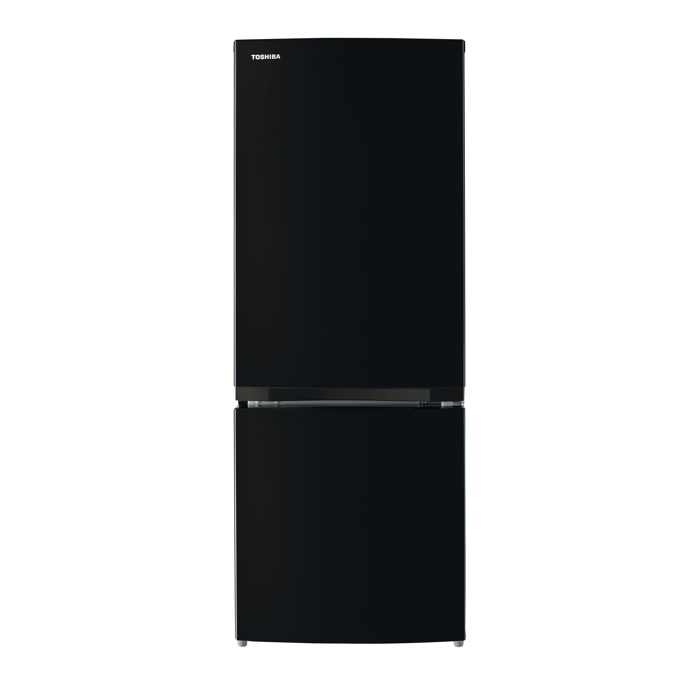 TOSHIBA(東芝) 冷蔵庫 幅47.9 153L GR-W15BZ1(K) 2ドア 自動霜取り 右開きタイプ ひとり暮らし 省スペース 耐熱天板 2025年モデル セミマットブラック