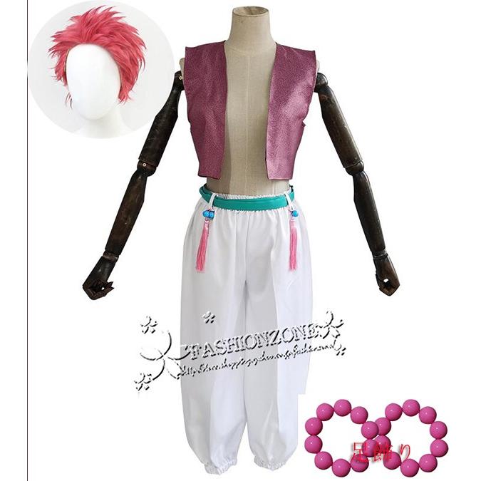 [数量限定]コスチューム 風 猗窩座（あかざ） コスプレ衣装 ウィッグ cosplay アニメ ゲーム コスチューム パーティー ハロウィン仮装