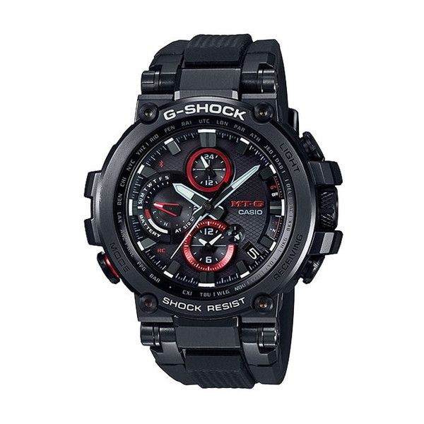 (カシオ) MTG-B1000B-1AJF G-SHOCK MT-G ソーラー電波腕時計(メンズ)