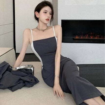 セットアップ ジャケット ワンピドレス ミモレ ミモレ丈 ロング ロング丈 袖あり 長袖 Vネック スリム タイト 細身 前開き かわいい 大人可愛い きれいめ シンプル カジュアル 大人 上品