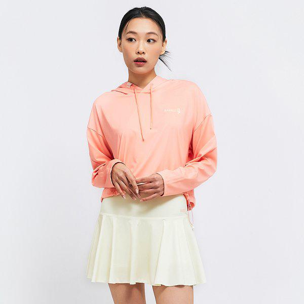 [] ウーマン トロピカル フード ラッシュガード ピーチ (B4SWWRG005PCH)