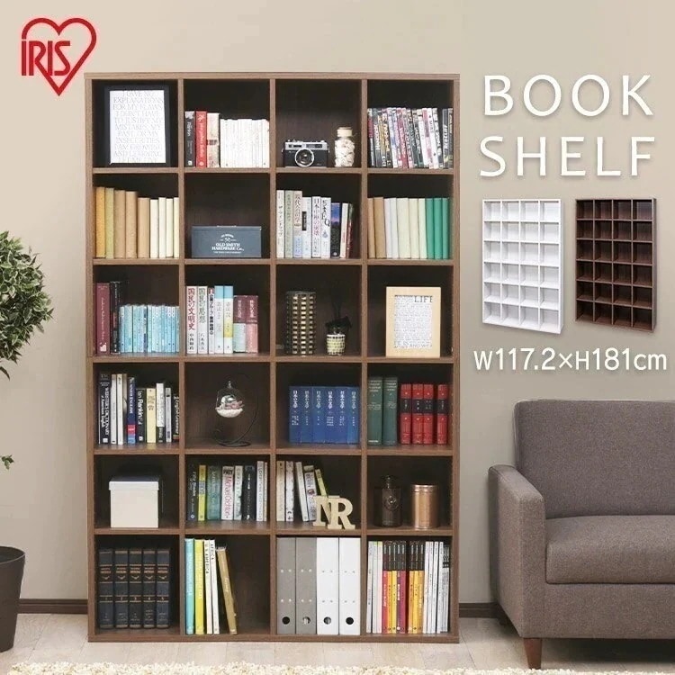 【目玉商品】収納するものに合わせて高さを調節ブックシェルフ BKS-1812 カラーボックス おしゃれ 収納ケー メガ割