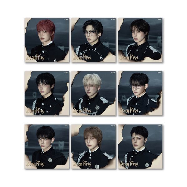 [特典終了](9種/セット)(CD) &TEAM (앤팀) - 3rd EP We on Fire SOLO EDITION (9종 SET) - 発売日2026年04月21日