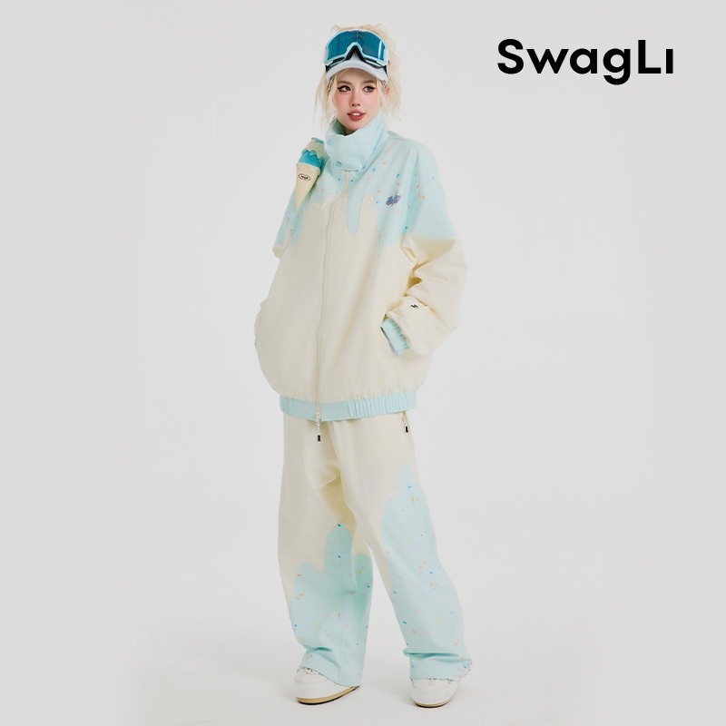 スノーボードウェア 上下セット レディース メンズ 3L 防水20000mm スキーウェア スノボウェア ジャケット アウター パーカー ロングパンツ 男女兼用 防水 防寒