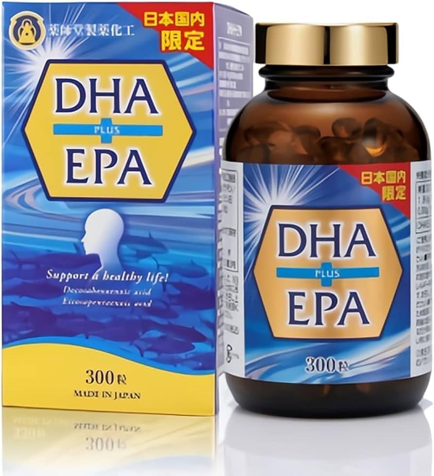 即納　薬師堂製薬化工 DHA+EPA PLUS　日本製