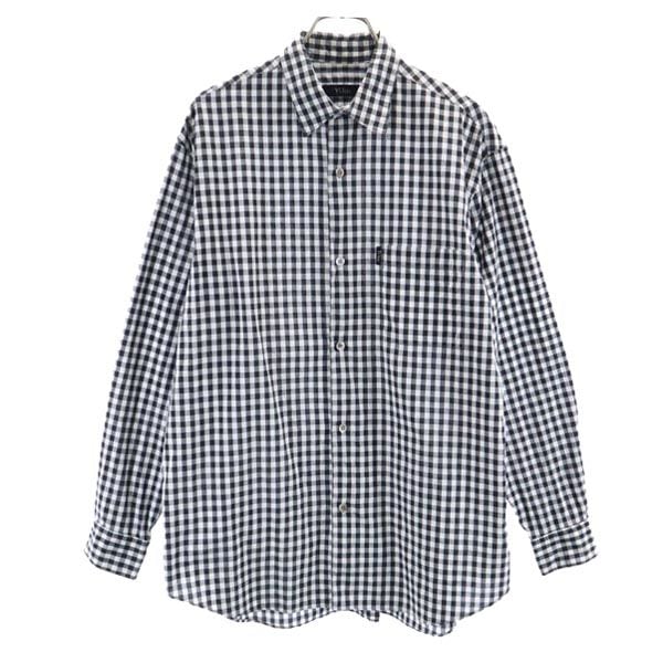 ワイズビス 日本製 長袖 シャツ 黒系 Ys bis メンズ