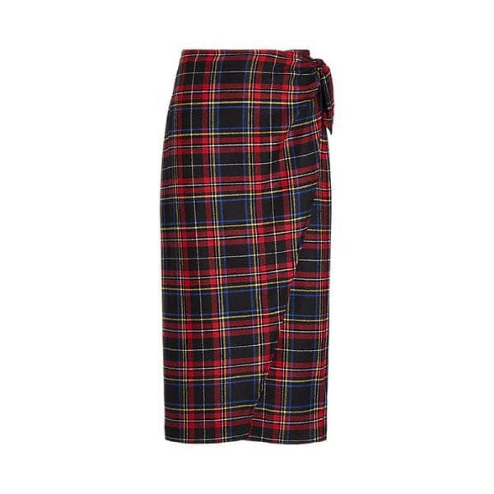 ポロ ラルフ ローレン レディース チェックウール混ラップスカート WMPOSKTNDR20122600