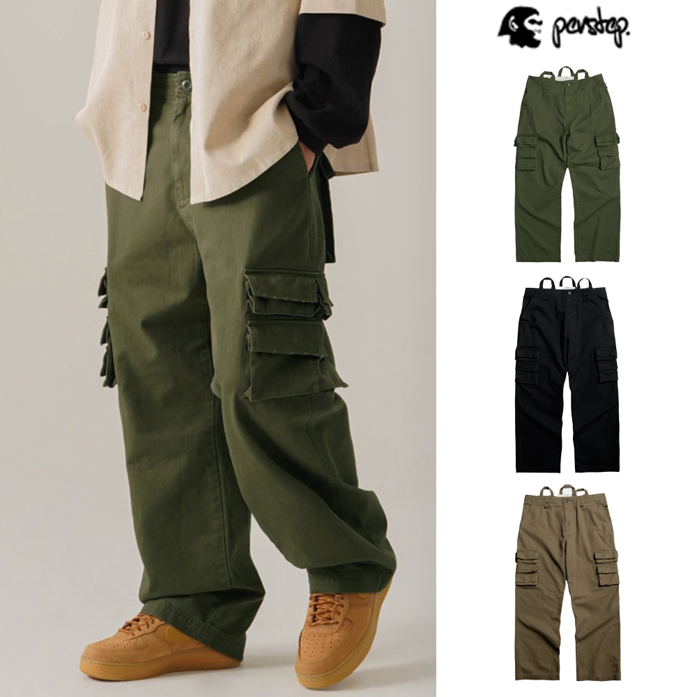 [PERSTEP] Utility Build-Up Cargo Pants