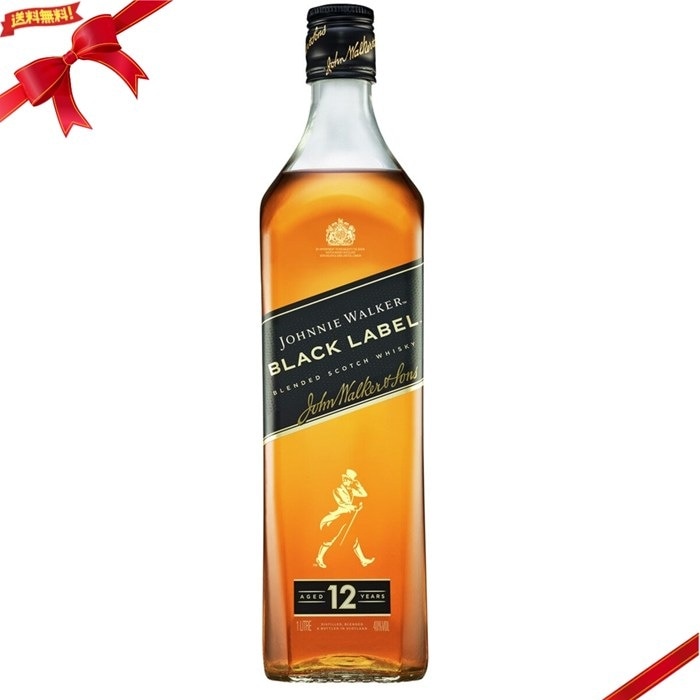 ブラックラベル 1000ml ブレンデッドスコッチウイスキー 定番 銘柄 ハイボール ロック向き