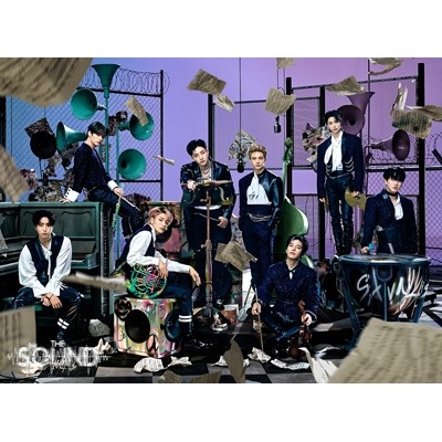 HMV特典３種付き Stray Kids THE SOUND 初回生産限定盤A. B.通常盤初回仕様 計3枚セット 新品未開封